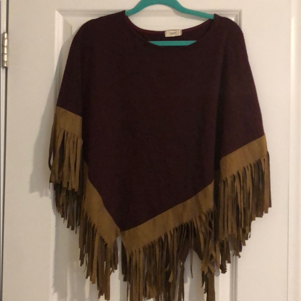 Boutique poncho